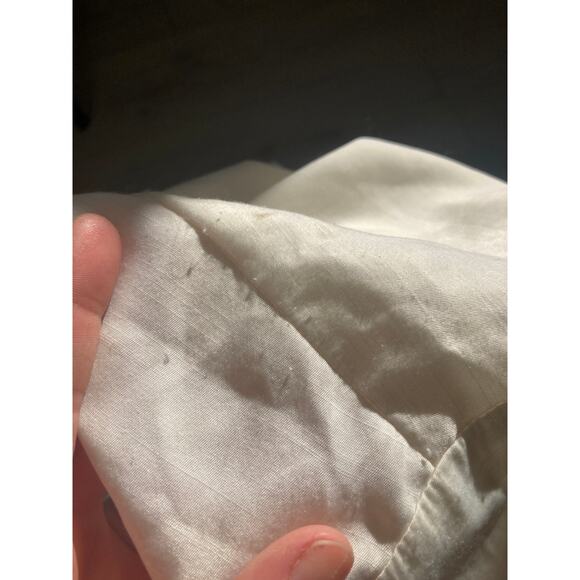 Nine West Cream Buttondown Mini Dress, Size XL - Picture 7 of 8